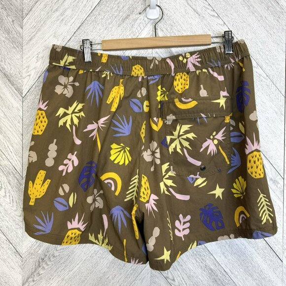SAXX OH BUOY 2N1 Volly 5" Shorts Swim Trunks Mens Size XL Floral Beach - Picture 3 of 4